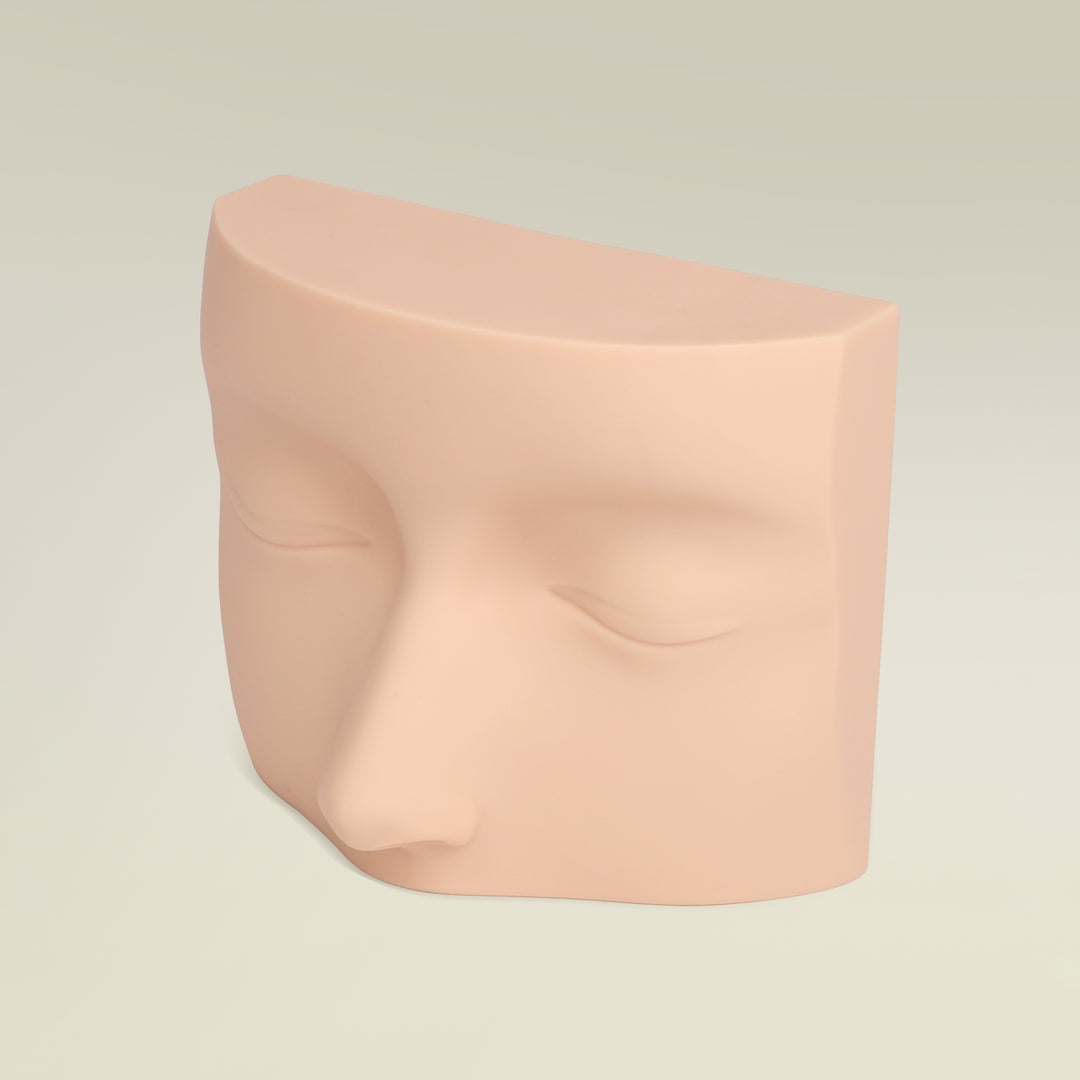 Mini Silicon Lash Practice Head