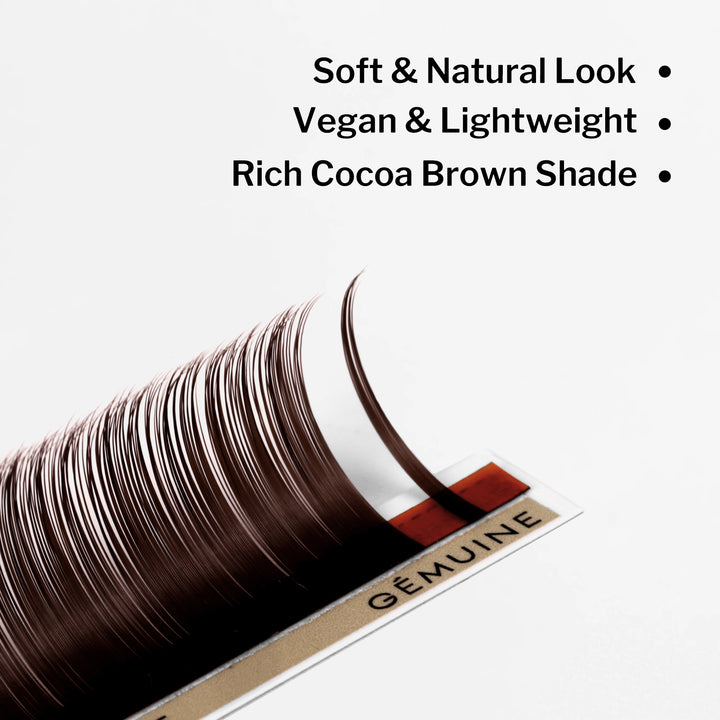 Gemuine Cocoa Brown Lash 0.03MM