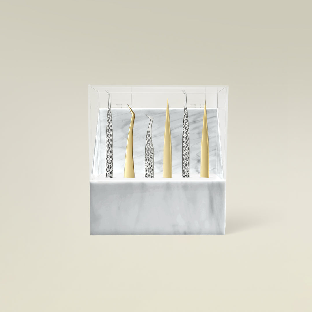 Marble Tweezer Holder