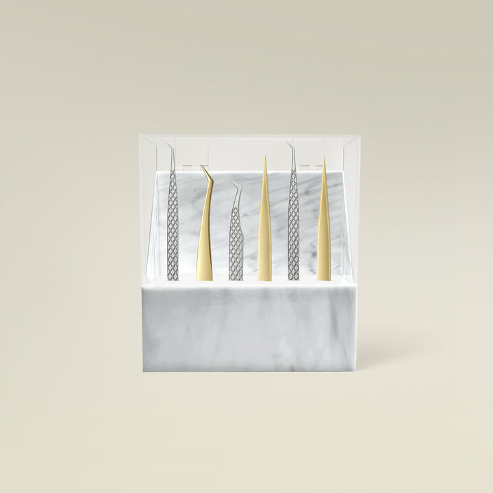 Marble Tweezer Holder