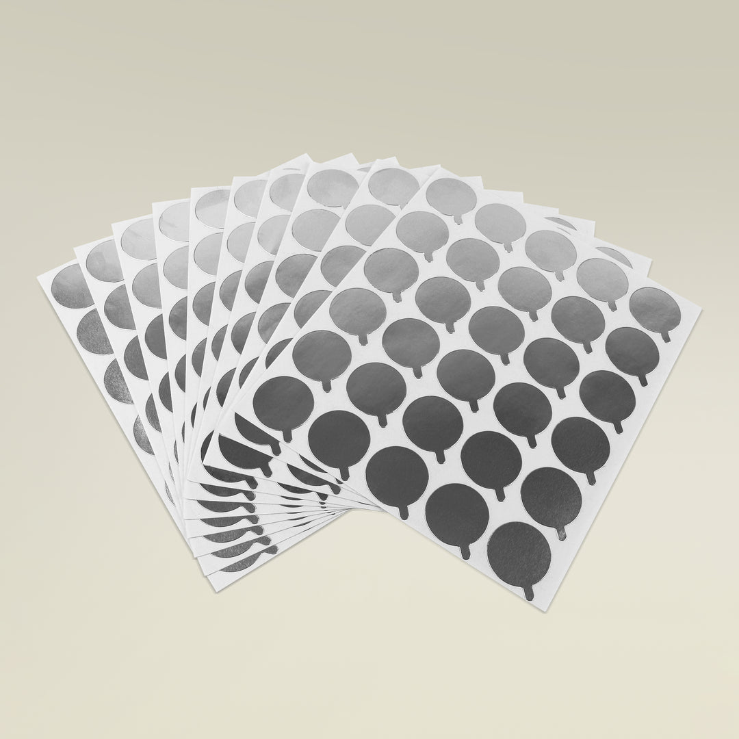 Foil Eyelash Glue Holder Pads