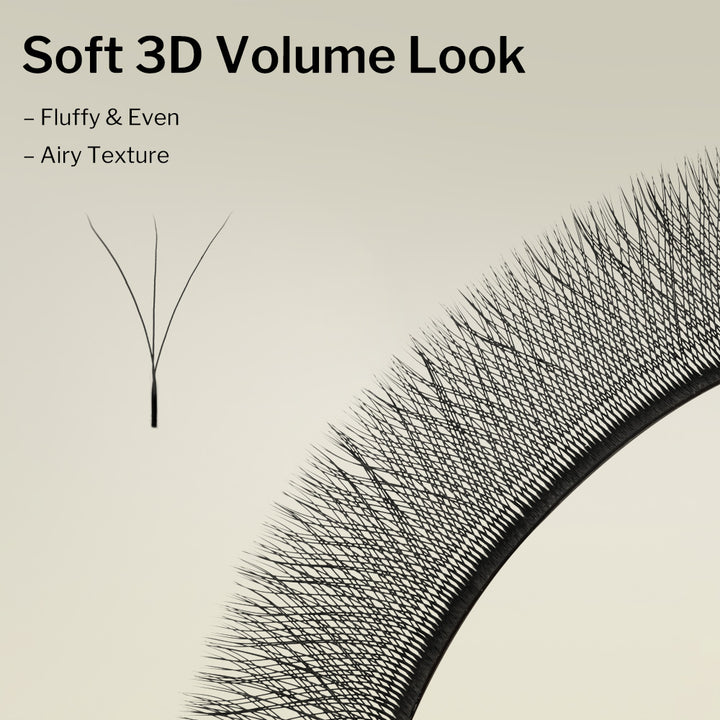 3D Clover Lash Tray 0.07MM