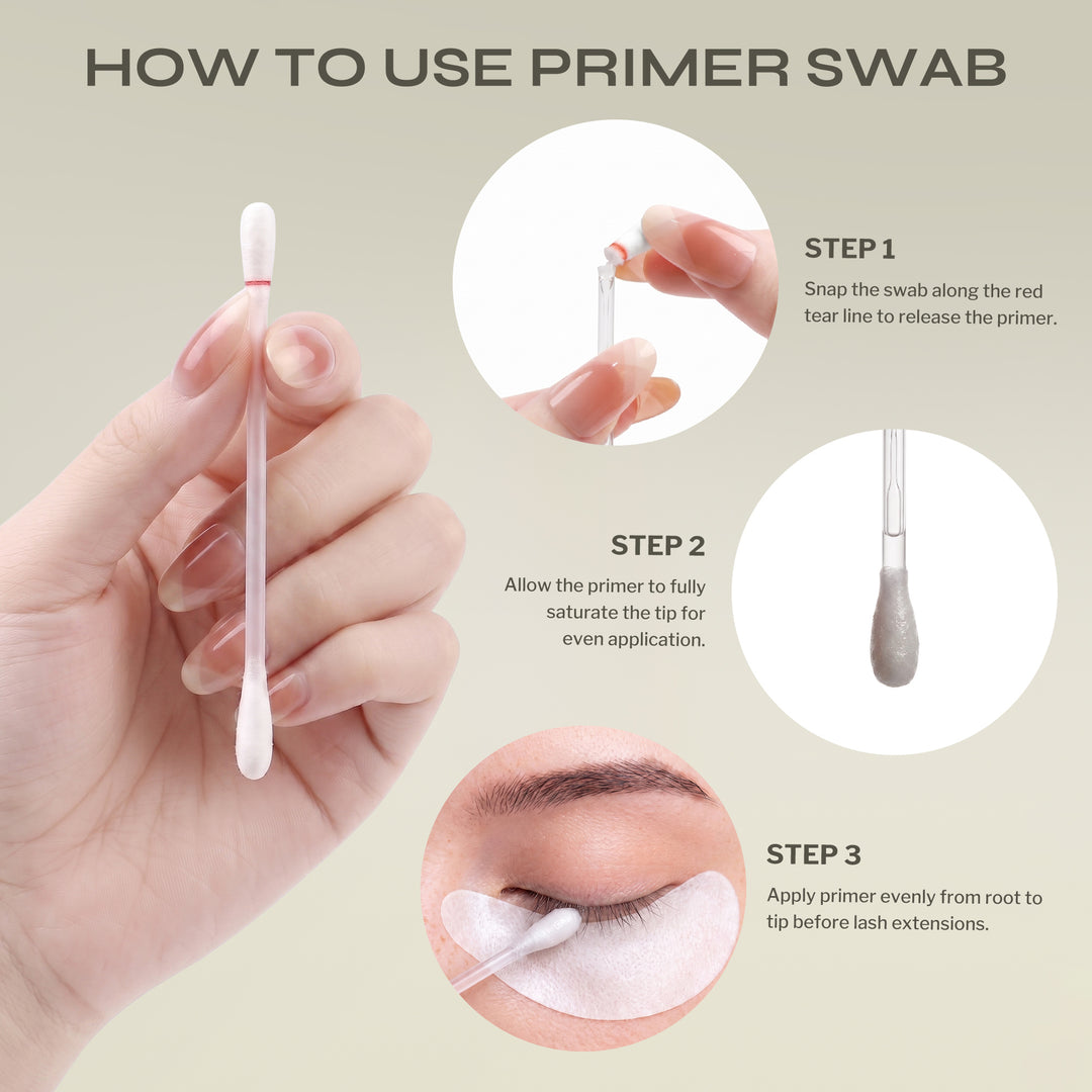50PCS Lash Primer Applicators