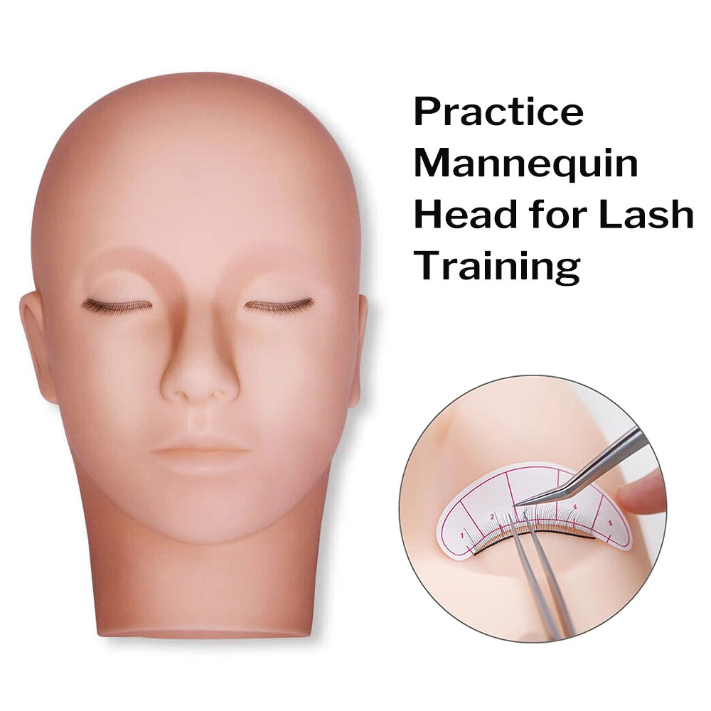 Layered Practice Mannequin Head