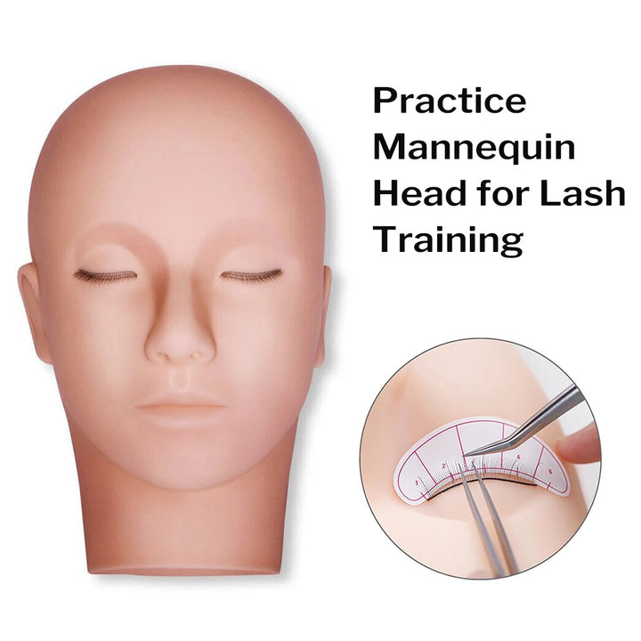 Layered Practice Mannequin Head