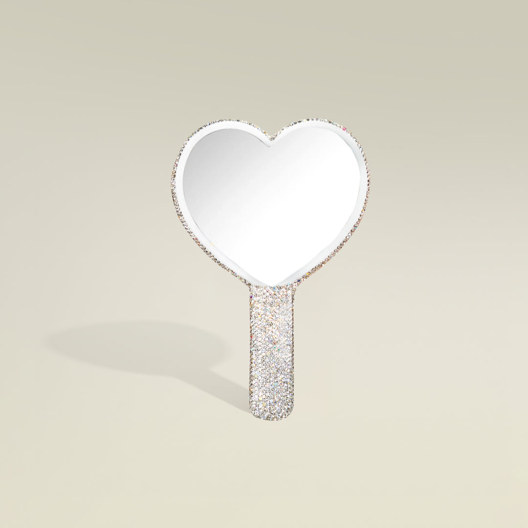 Glitter Heart-shape Mirror