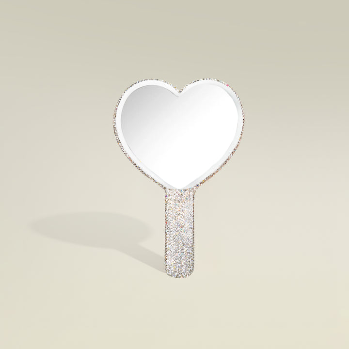 Glitter Heart-shape Mirror