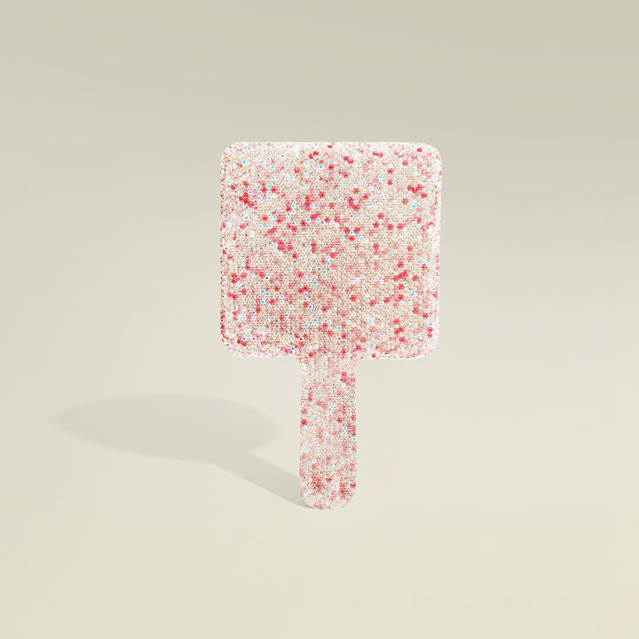 Glitter Square Mirror