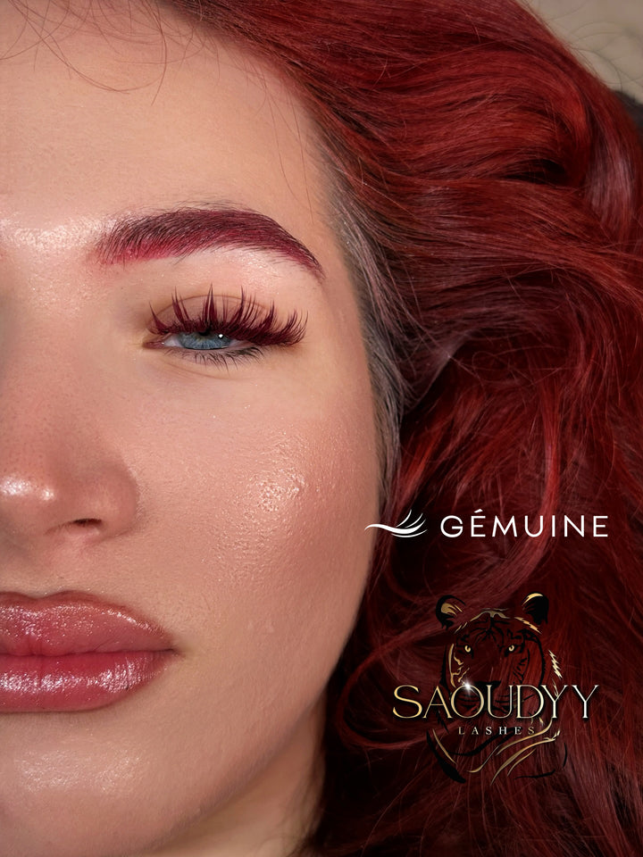 Gemuine Bordeaux Red Lash 0.05MM