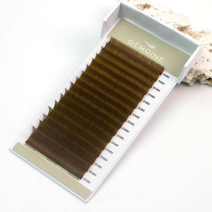 Gemuine Chestnut Brown Lash 0.03MM