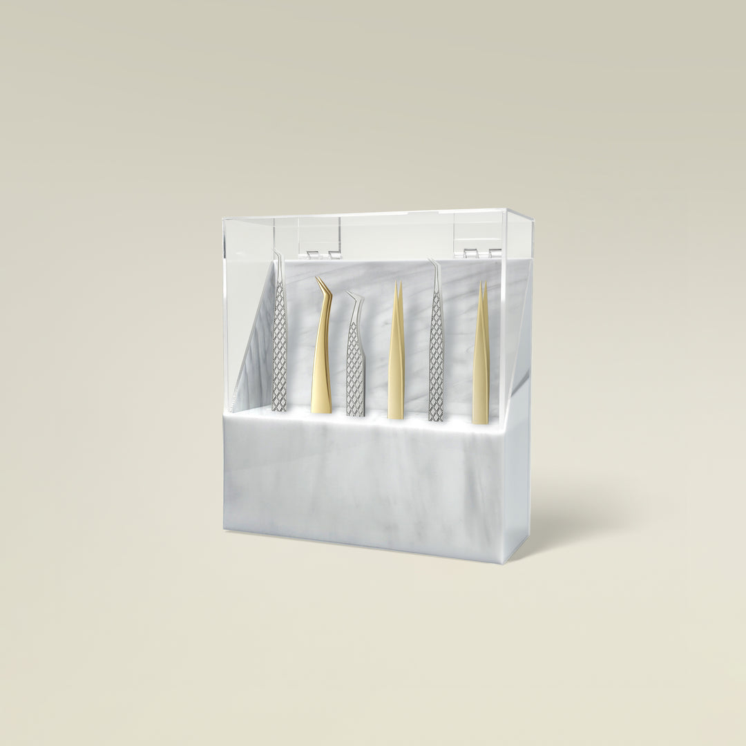 Marble Tweezer Holder