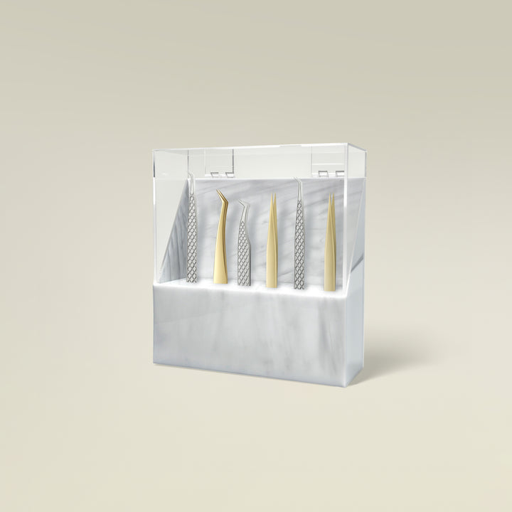 Marble Tweezer Holder